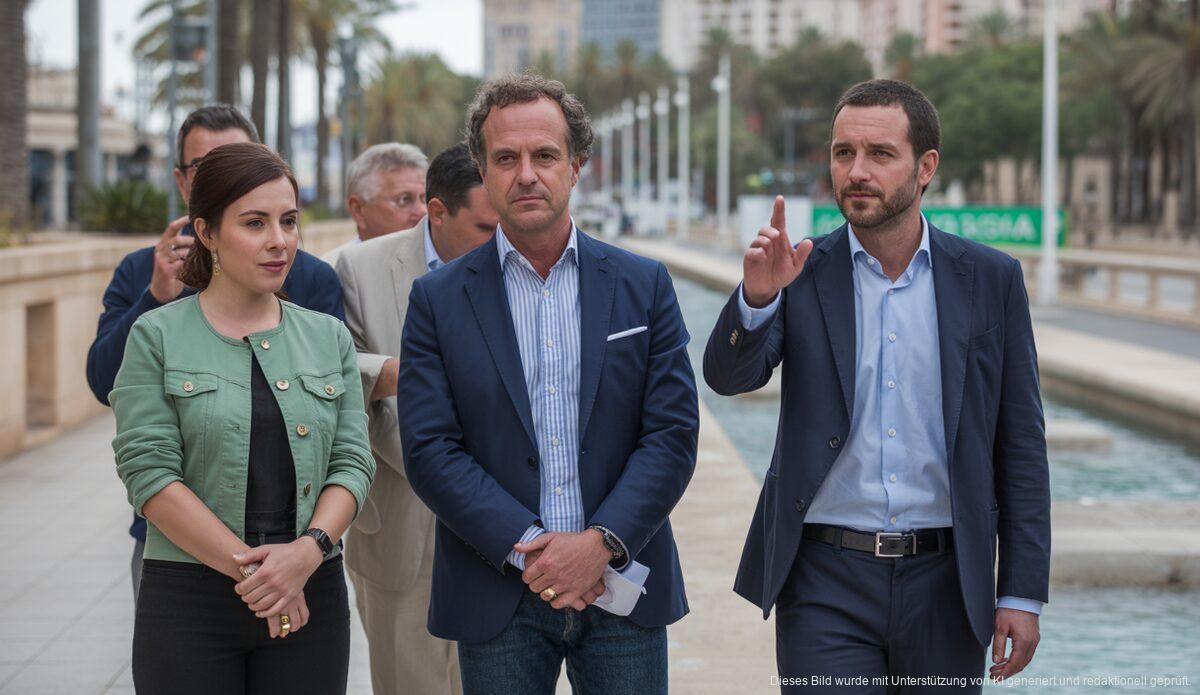 Eröffnung des Paseo Marítimo in Palma mit neuen Grünflächen und Radweg