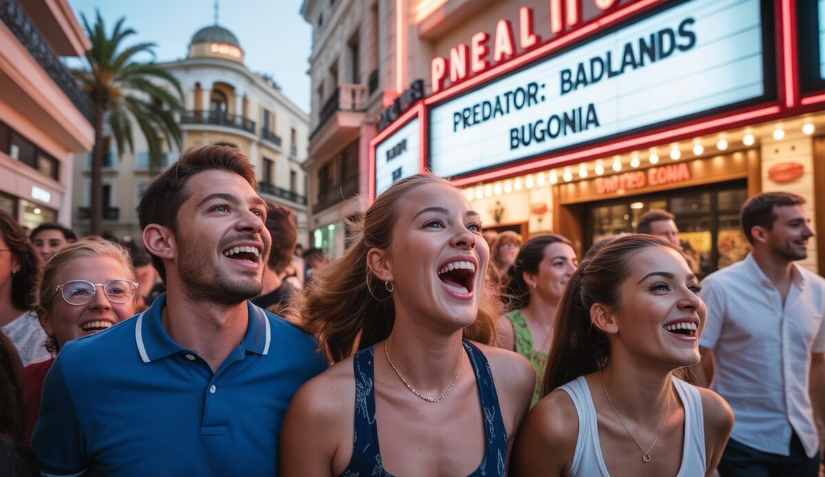 Kino in Palma de Mallorca mit englischsprachigen Filmtiteln