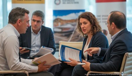 Mallorca plant Fahrzeugbegrenzungen und neue Steuerregelungen Regierungstreffen über Verkehrsregeln auf Mallorca, Teilnehmer diskutieren über Autoverkehr.