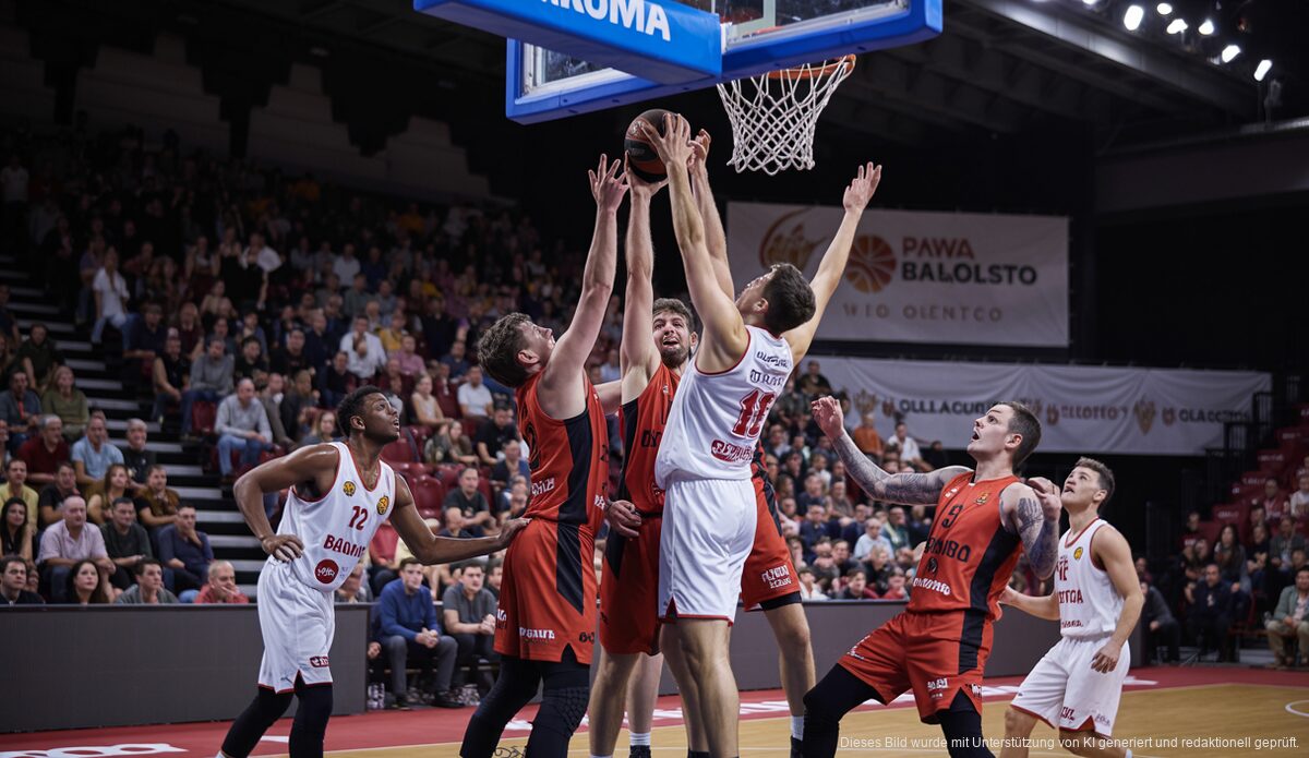 Basketballspiel zwischen Fibwi Mallorca und Ourense im Son Moix