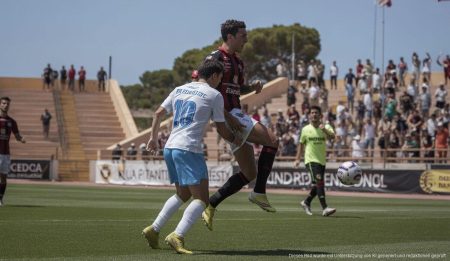Spielszene zwischen Mallorca und Getafe im Son Moix Stadion