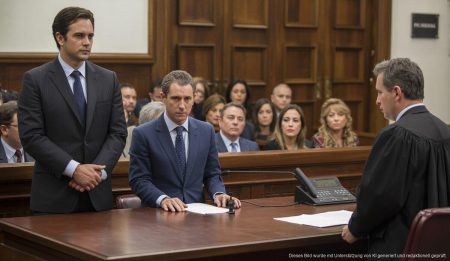 Schwere Vorwürfe vor Gericht: Einblicke in zwei Prozesse in Mallorca Gerichtsszene in Mallorca während einer Verhandlung