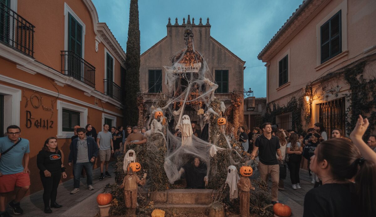 Halloween Grusel-Garten in Palmanyola auf Mallorca