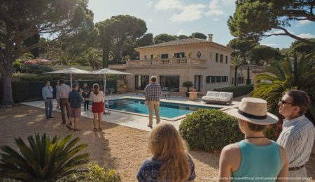 Illegale Ferienvilla auf Mallorca sorgt für Empörung bei Anwohnern Illegale Ferienvilla auf Mallorca mit empörten Anwohnern