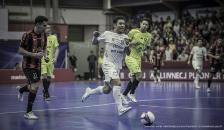 Illes Balears Palma Futsal trifft erneut auf Movistar Inter Spielszene zwischen Illes Balears Palma Futsal und Movistar Inter in Palma de Mallorca