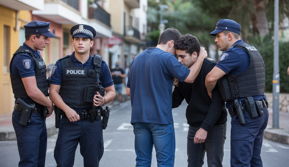 Polizeieinsatz in Palma de Mallorca wegen Jugendbande