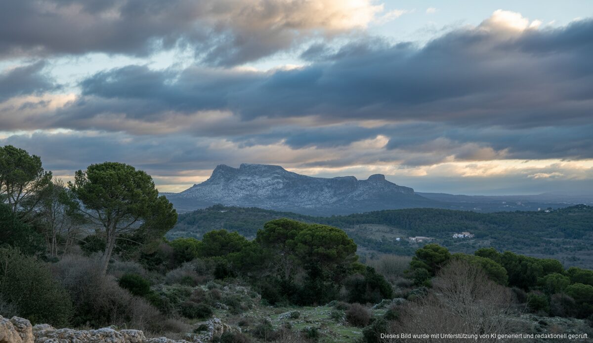 Kältewelle trifft Mallorca: Dunkle Wolken und mögliche Schneefälle