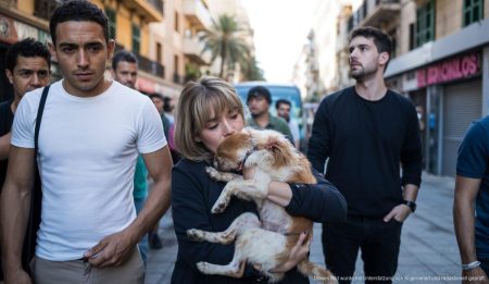 Kampfhund-Angriff erschüttert Palma: Dramatik im Partyviertel Kampfhund-Angriff im Partyviertel von Palma mit verletzter Hündin und besorgten Passanten