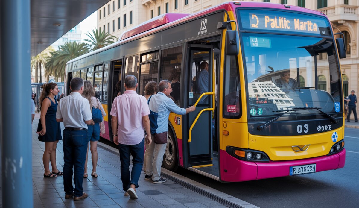 Kostenloser Nahverkehr auf Mallorca im Jahr 2024.