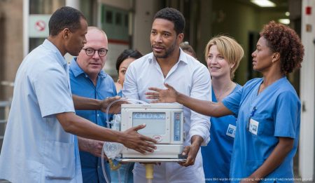 Ehemaliger Covid-Patient spendet lebensrettendes Gerät auf Mallorca Pablo Ebanks spendet ECMO-Maschine an Krankenhaus auf Mallorca.