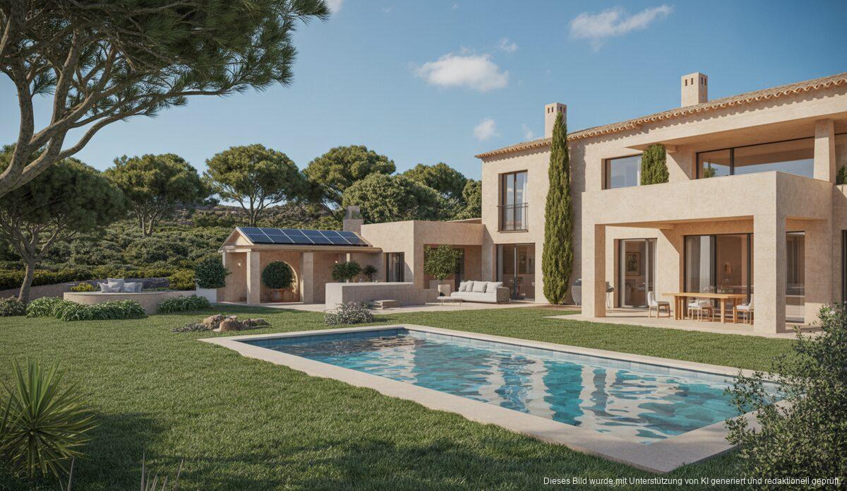 Luxusfinca mit großem Pool in Mallorca zu gewinnen.