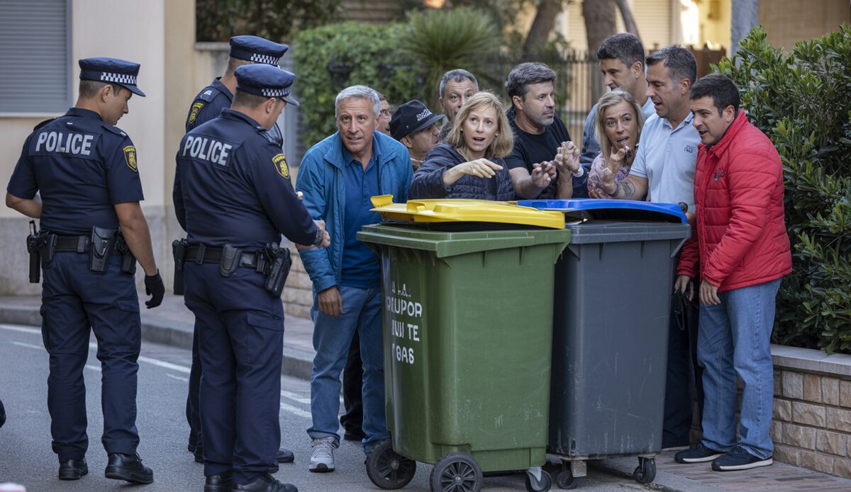 Polizeieinsatz in Palma zu Halloween