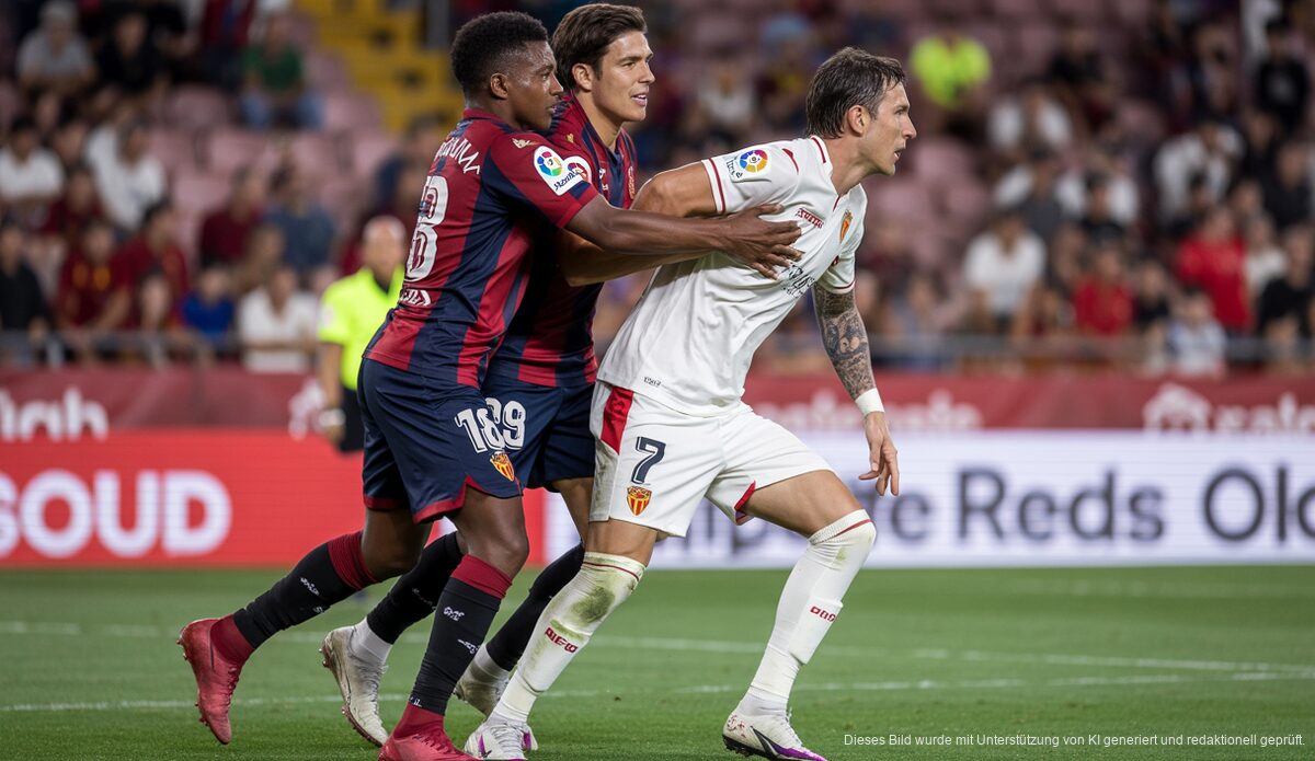 Spiel zwischen Mallorca und Osasuna im Estadi Mallorca Son Moix
