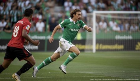 Fußballspiel zwischen Mallorca und Betis in La Cartuja