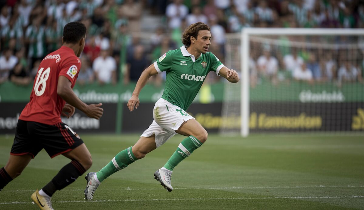 Fußballspiel zwischen Mallorca und Betis in La Cartuja