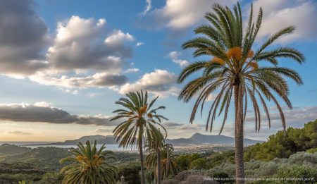 Wetterprognose für Mallorca im November mit Sonne und Wolken