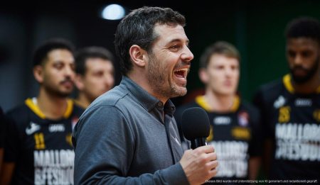 Marco Justo verabschiedet sich vom Palmer Basket Mallorca.