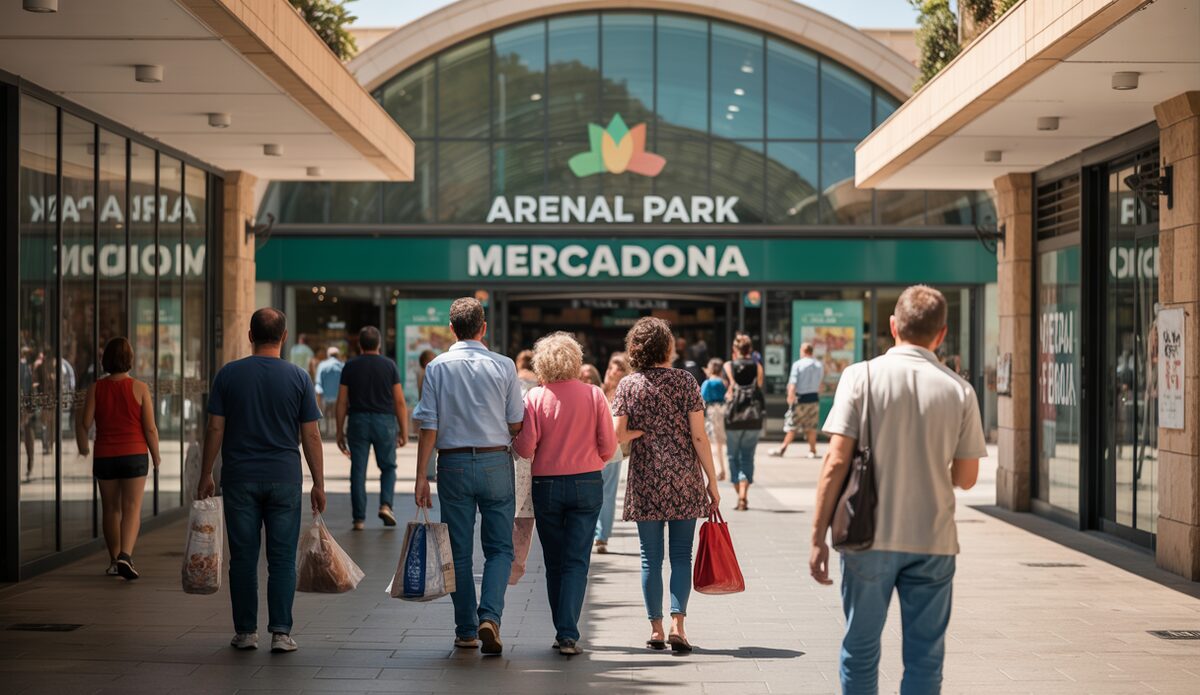 Mercadona Filiale im Einkaufszentrum Arenal Park, Playa de Palma