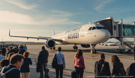Neue Direktflüge: Mallorca verbindet sich mit Kanada und Abu Dhabi Airbus A321XLR am Flughafen Palma de Mallorca
