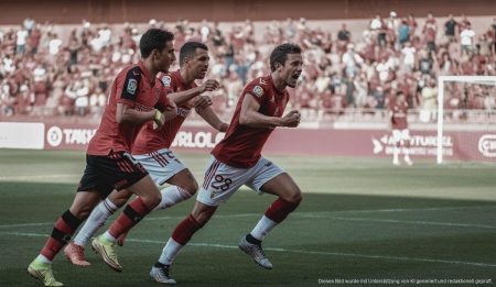 Fußballspiel zwischen Real Mallorca und Real Betis