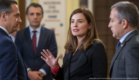 Núria Garcia wird neue Bürgermeisterin von Capdepera Núria Garcia während ihrer Amtseinführung als Bürgermeisterin von Capdepera