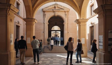 Open House Palma: Besondere Gebäude erstmals zugänglich Besucher erkunden Villa Bonet während des Open House Palma.