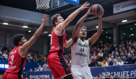 Palmer Basket unterliegt in Madrid trotz starken Starts Palmer Basket Mallorca beim Basketballspiel gegen Movistar Estudiantes