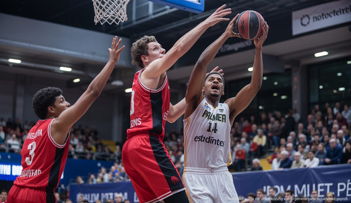 Palmer Basket Mallorca beim Basketballspiel gegen Movistar Estudiantes