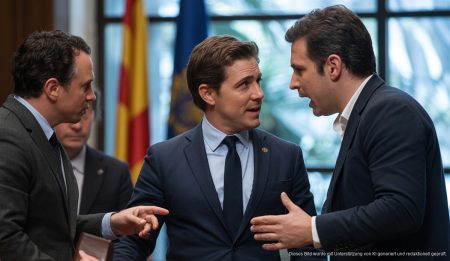 Politische Diskussion im Consell de Mallorca über Budgetentscheidungen