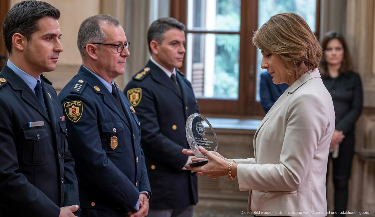 Auszeichnung der Polizei von Palma gegen Gewalt an Frauen