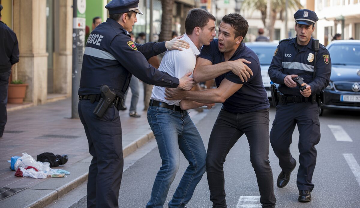 Fesnahme zweier Männer nach Raubüberfall in Supermarkt in Llucmajor