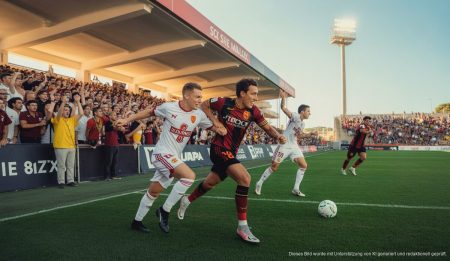 Real Mallorca: Verpasste Chancen und neue Hoffnungsträger im Team Real Mallorca Spieler im entscheidenden Moment gegen Osasuna im Son Moix Stadion