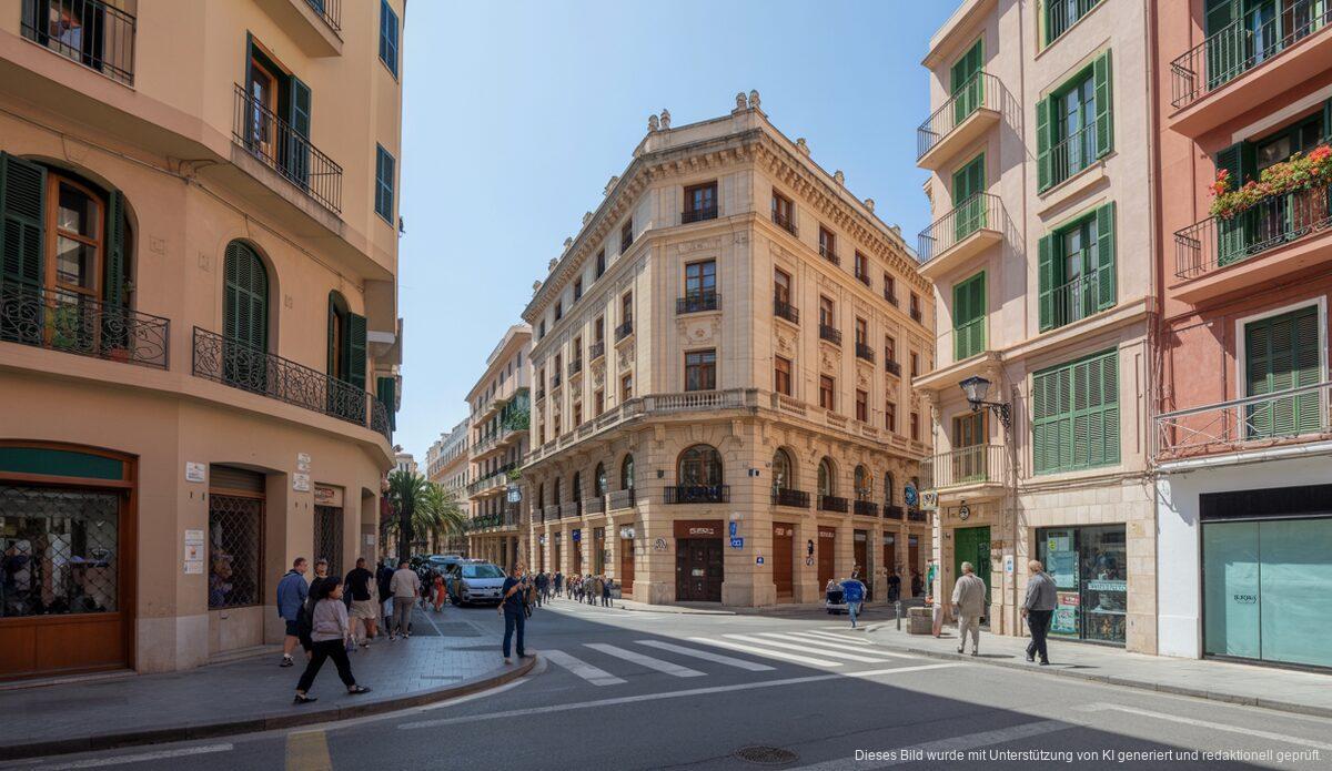 Gebäude Ca ses Monges in Palma de Mallorca, zukünftiges Seniorenzentrum