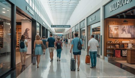 Neue Shopping-Erlebnisse am Flughafen Mallorca entdecken Reisende entdecken neue Geschäfte am Flughafen Mallorca