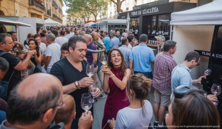 Weinfest in Calvià: „Som de Mallorca“ feiert Premiere Besucher des Weinfestivals „Som de Mallorca“ in Calvià genießen lokale Weine und Live-Musik.