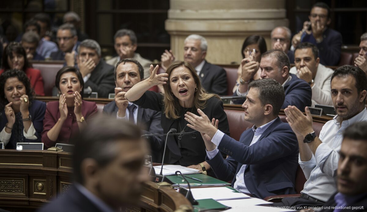 Politische Spannung im Parlament von Palma de Mallorca