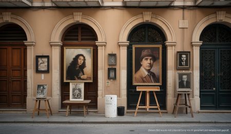 Ein ehrendes Denkmal für Maria Vich i Nadal und Manuel Ros de Armenteras in Palma de Mallorca