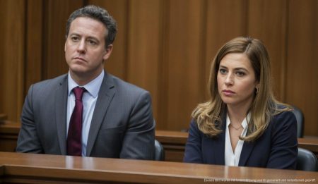 Unternehmer auf Mallorca in großem Betrugsfall verwickelt Unternehmer in einem Gerichtssaal in Palma de Mallorca