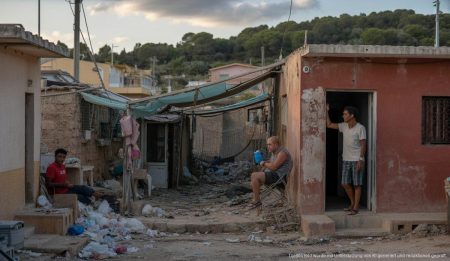 Mann in Manacor für Bedrohung seiner Mieter festgenommen Illegaler Barackenlager in Manacor, festgenommener Vermieter