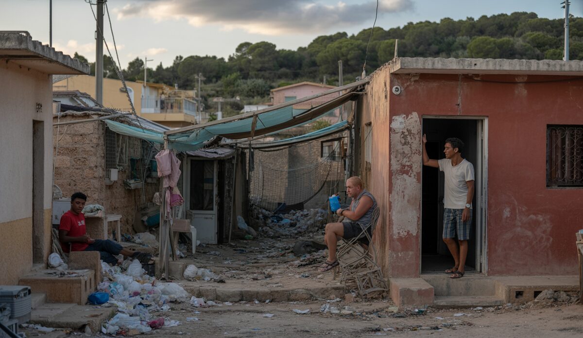 Illegaler Barackenlager in Manacor, festgenommener Vermieter