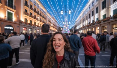 Weihnachtsbeleuchtung in Palma de Mallorca