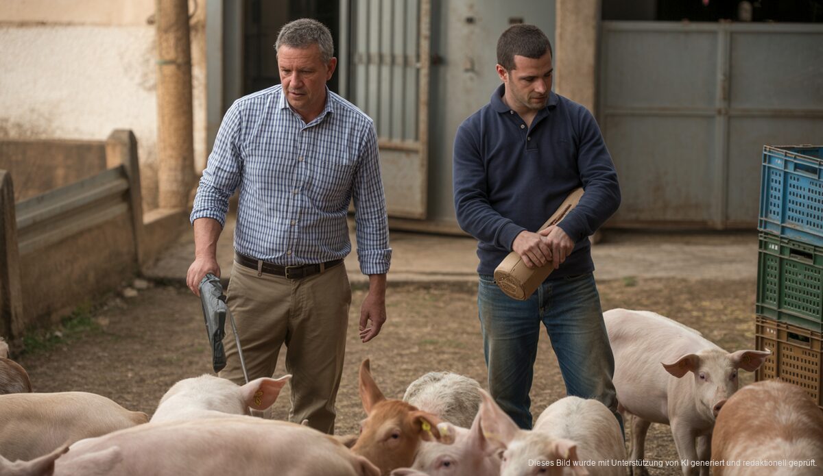 Bauer auf Mallorca besorgt über Schweinefleischexporte wegen Schweinepest