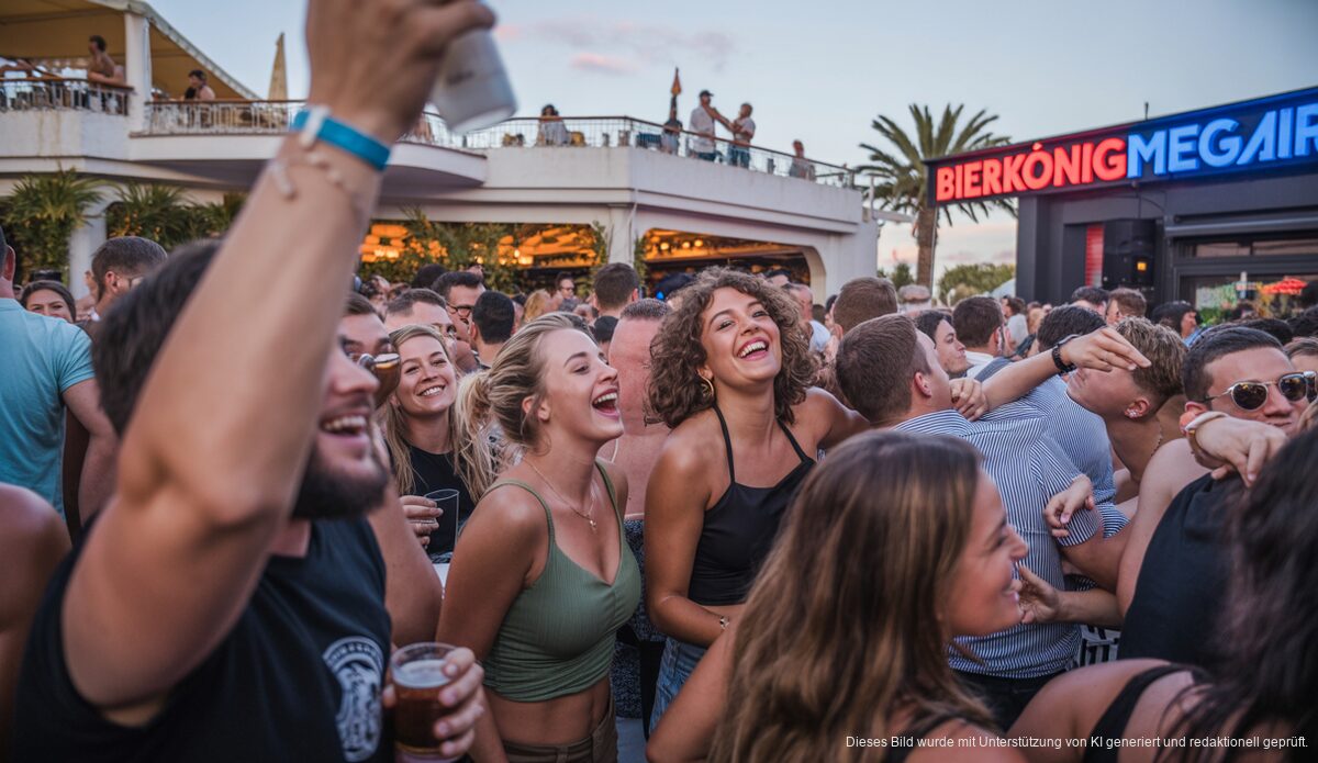 Ballermann-Opening 2026 auf Mallorca: Bierkönig und Megapark eröffnen getrennt Bierkönig und Megapark Eröffnungswochenende 2026 auf Mallorca