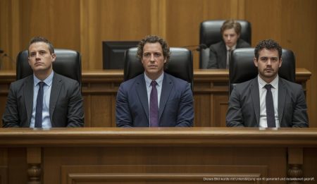 Drei Angeklagte in der Audiencia Provincial von Palma de Mallorca