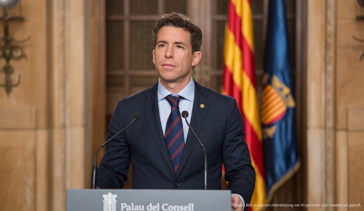 Guillem Ginard bei der Einführung als Tourismusminister von Mallorca im Palau del Consell.