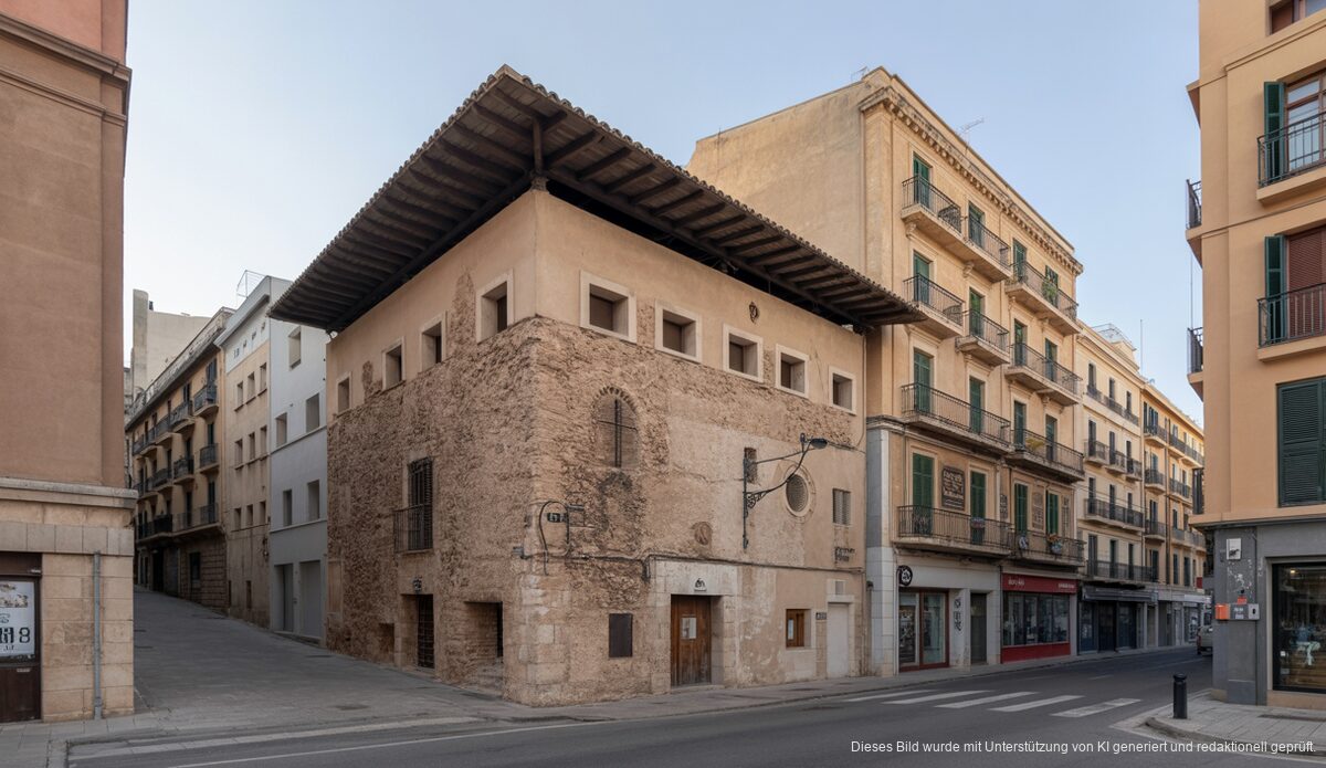 Historisches Gebäude in Palma vor Abriss bedroht Historisches Gebäude Ofen d’Allà Dalt in Palma auf Abrissliste