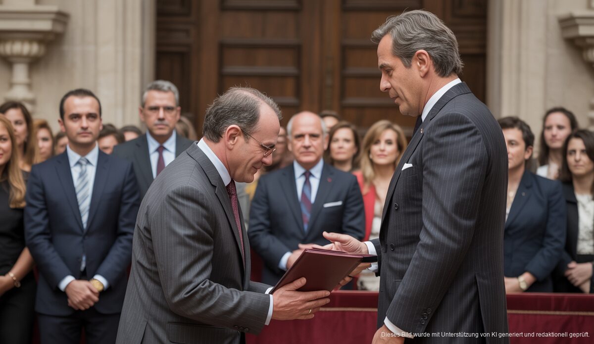 Erneute Nominierung von Carlos Gómez als Präsident des TSJB erwartet José Antonio Carbonell bei der Aufnahmezeremonie an der Akademie der Jurisprudenz