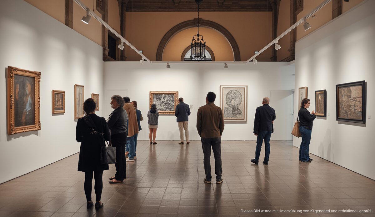 Kunstwerke in der Ausstellung des Ciutat de Palma Kunstpreises im Casal Solleric