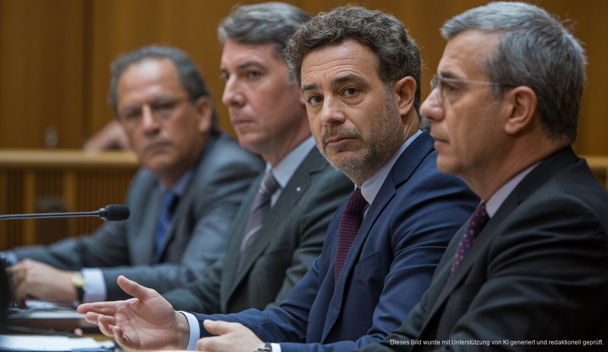 Carlos García Roldán vor Gericht in Palma de Mallorca wegen Immobilienbetrug