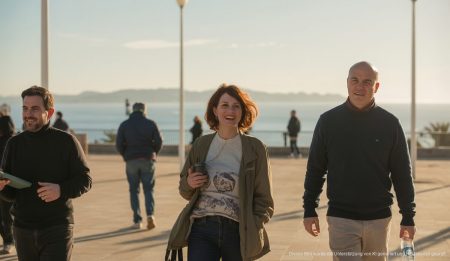 Nebel und Sonne in Palma de Mallorca